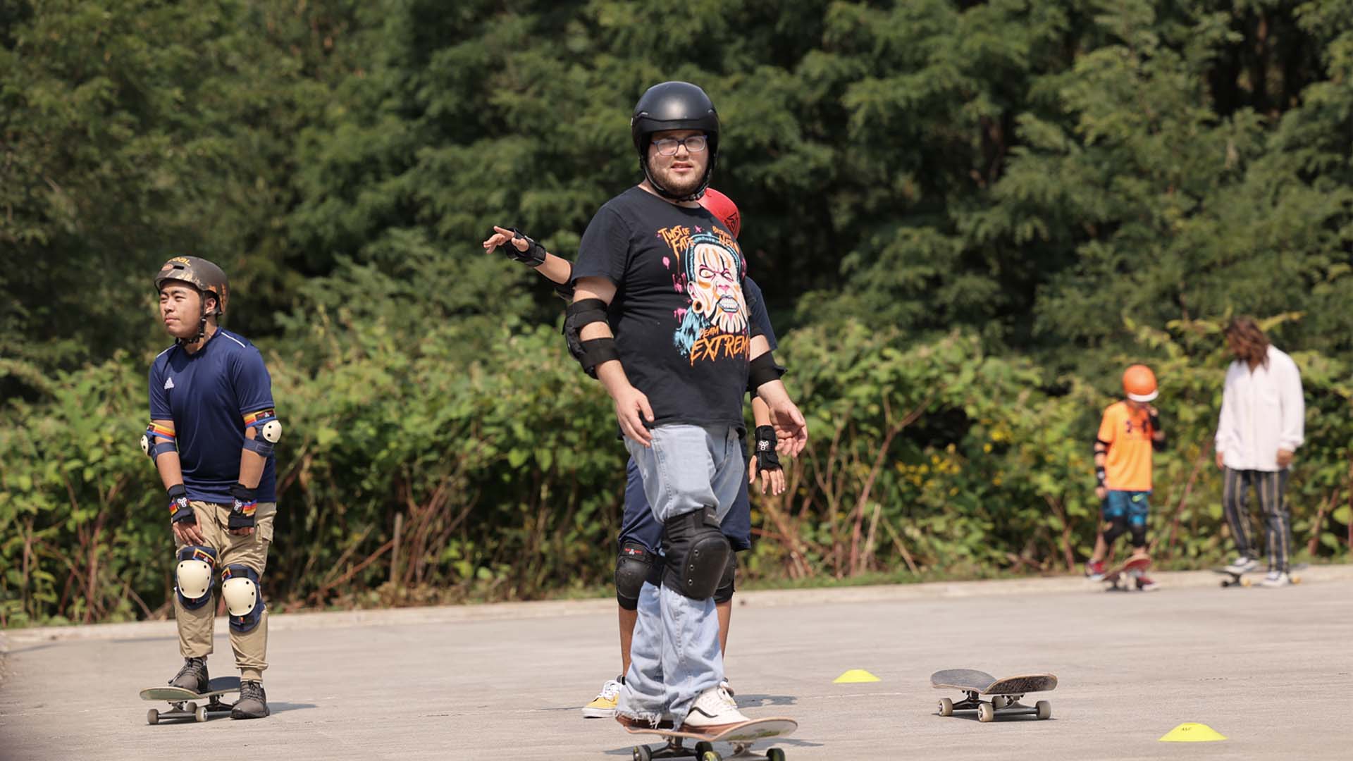 Adaptive Skateboard Camp Photo